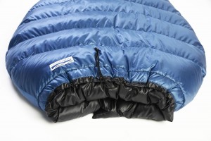 Katabatic Quilt style sleeping bag collar
